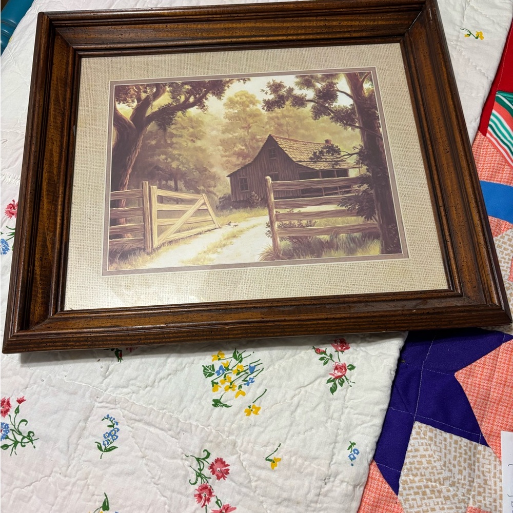Rustic Barn Framed Wall Art